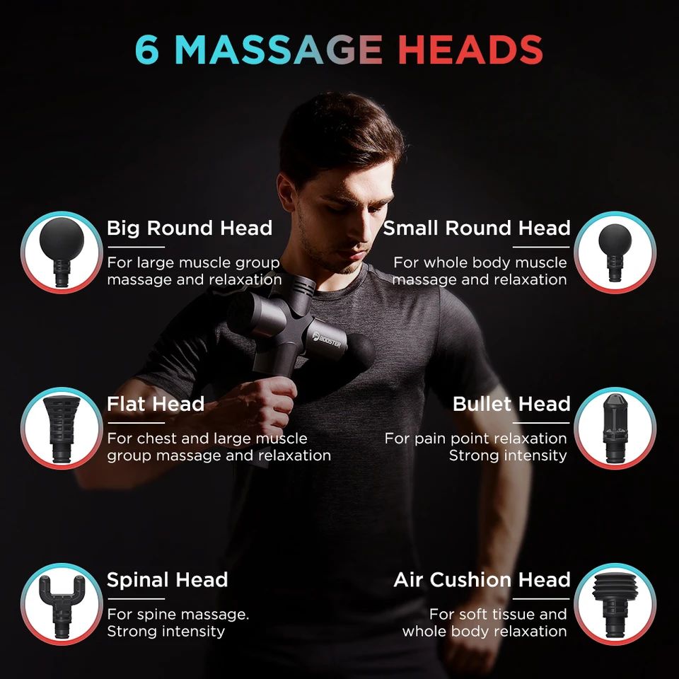 Pistola de massagem profunda - Booster Pro3