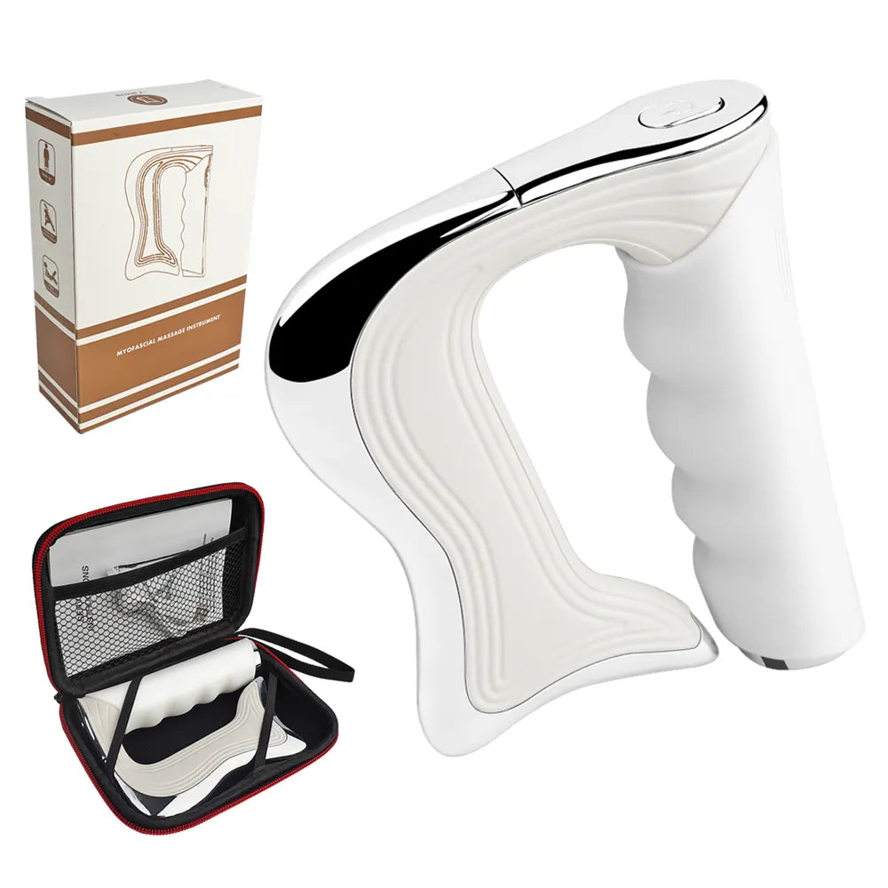 Massageador miofascial elétrico com microcorrente