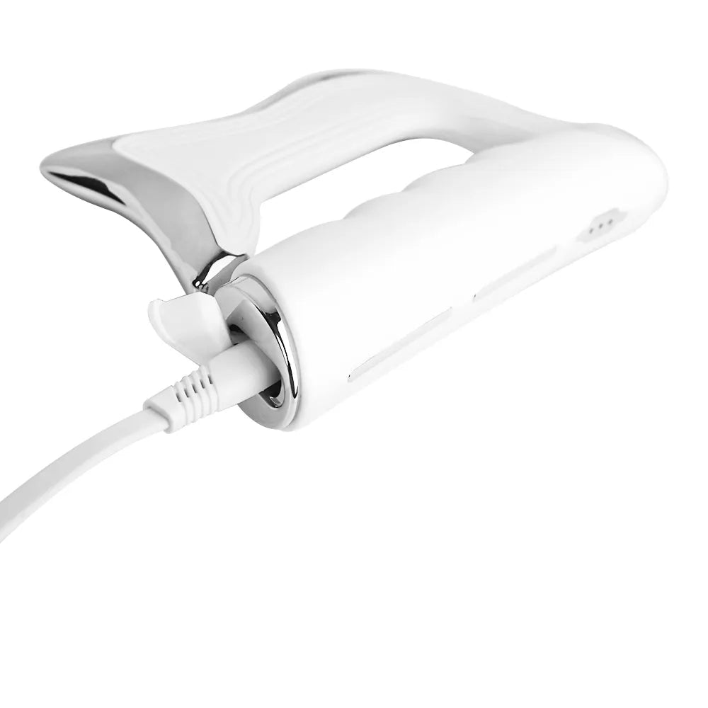 Massageador miofascial elétrico com microcorrente